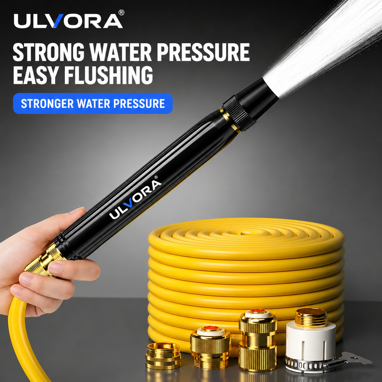 ULVORA Alloy High Pressure Water Gun Nozzle - Feature Overview