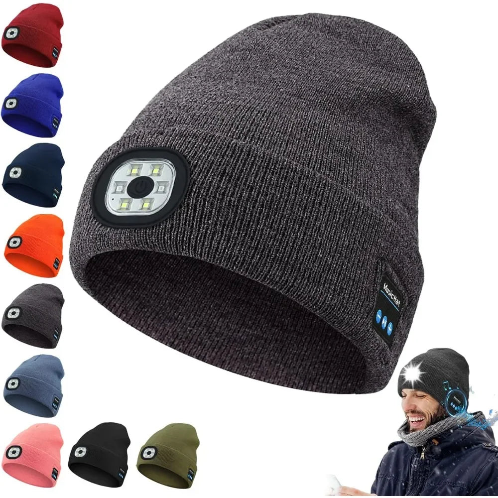 ULVORA® 3-in-1 Bluetooth LED Music Beanie
