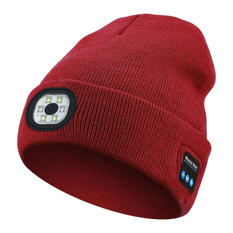 ULVORA® 3-in-1 Bluetooth LED Music Beanie